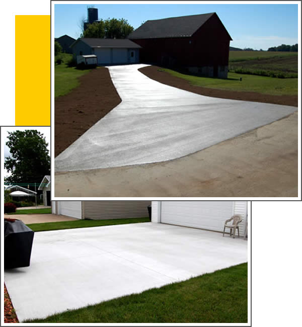 Driveway Concrete Installers in WI